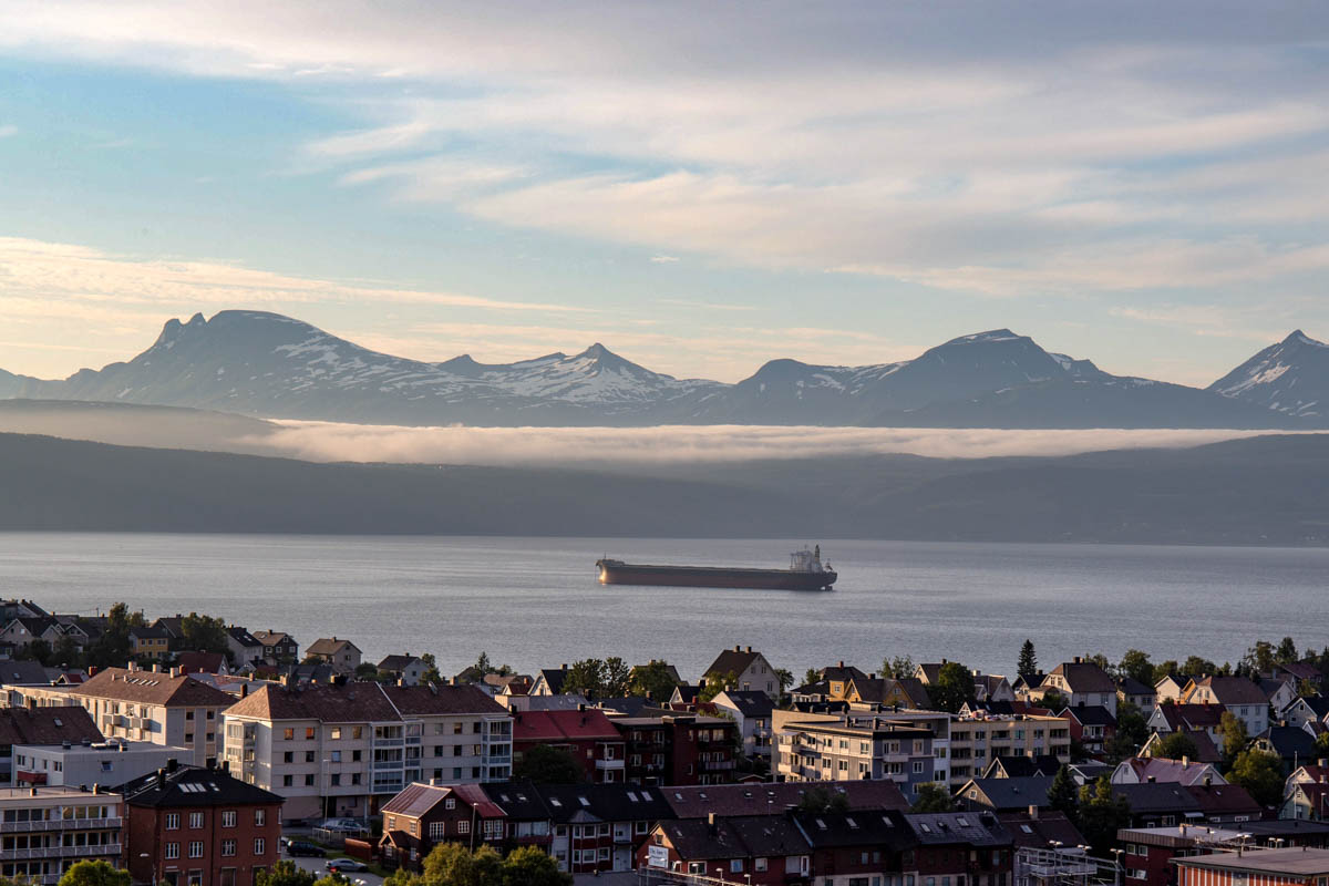Uitzicht Scandic Hotel Narvik