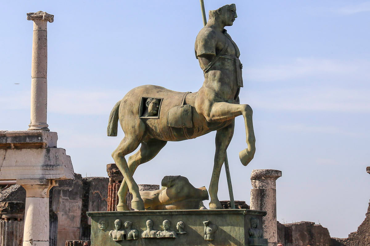 Pompeii paard