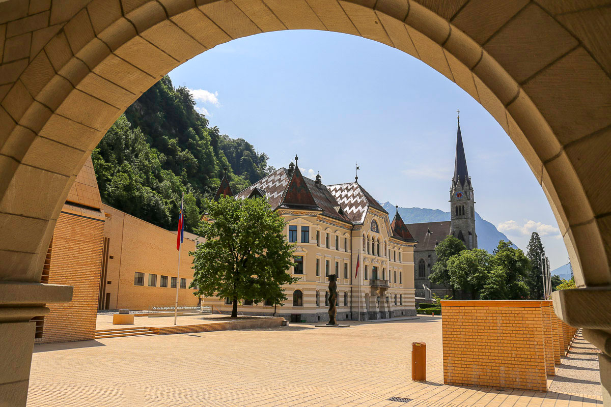 Regierungsgebäude des Fürstentums Liechtenstein